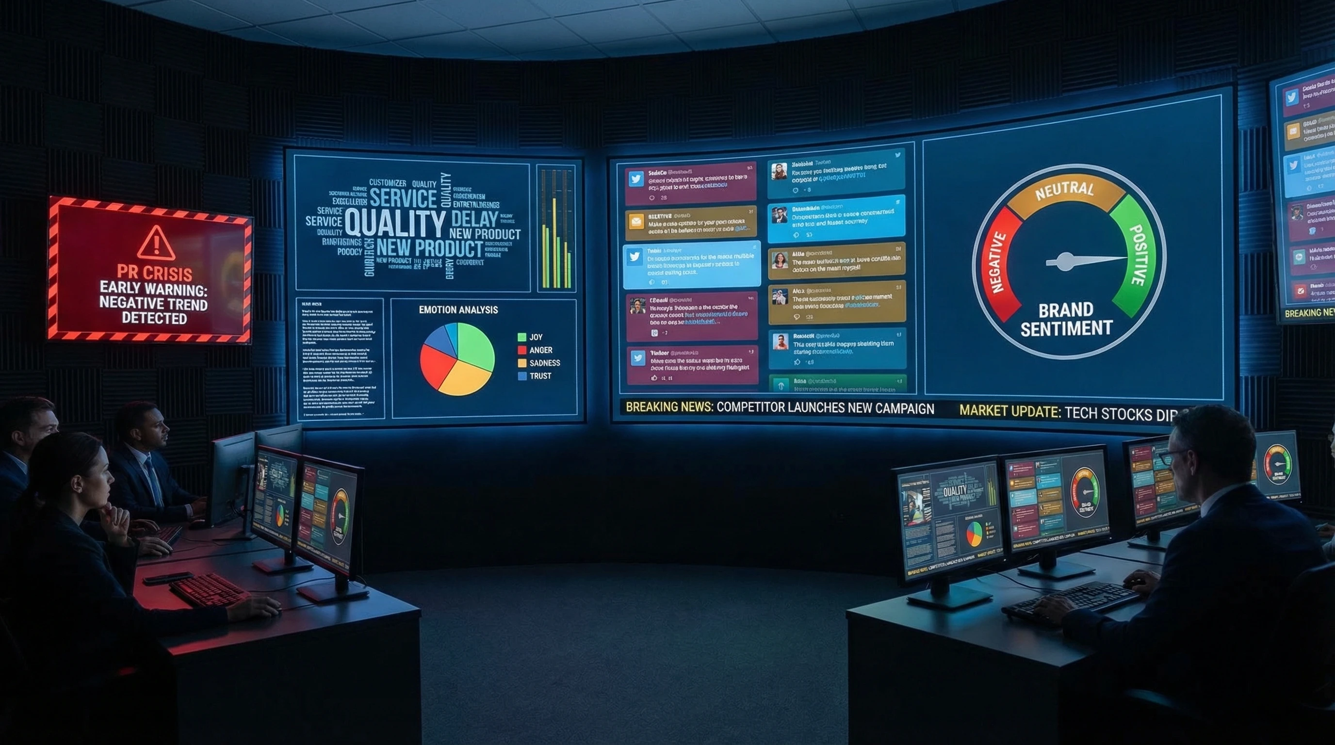 Brand & Sentiment Monitoring Dashboard