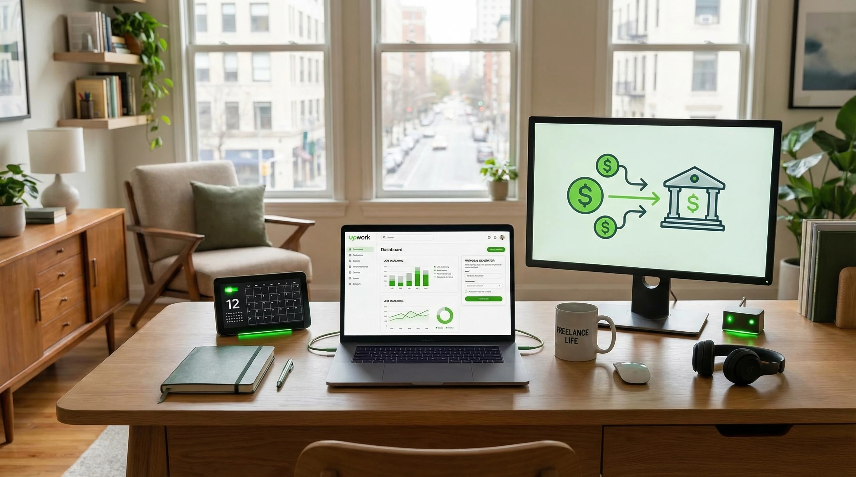 Auto-Earn Upwork cash