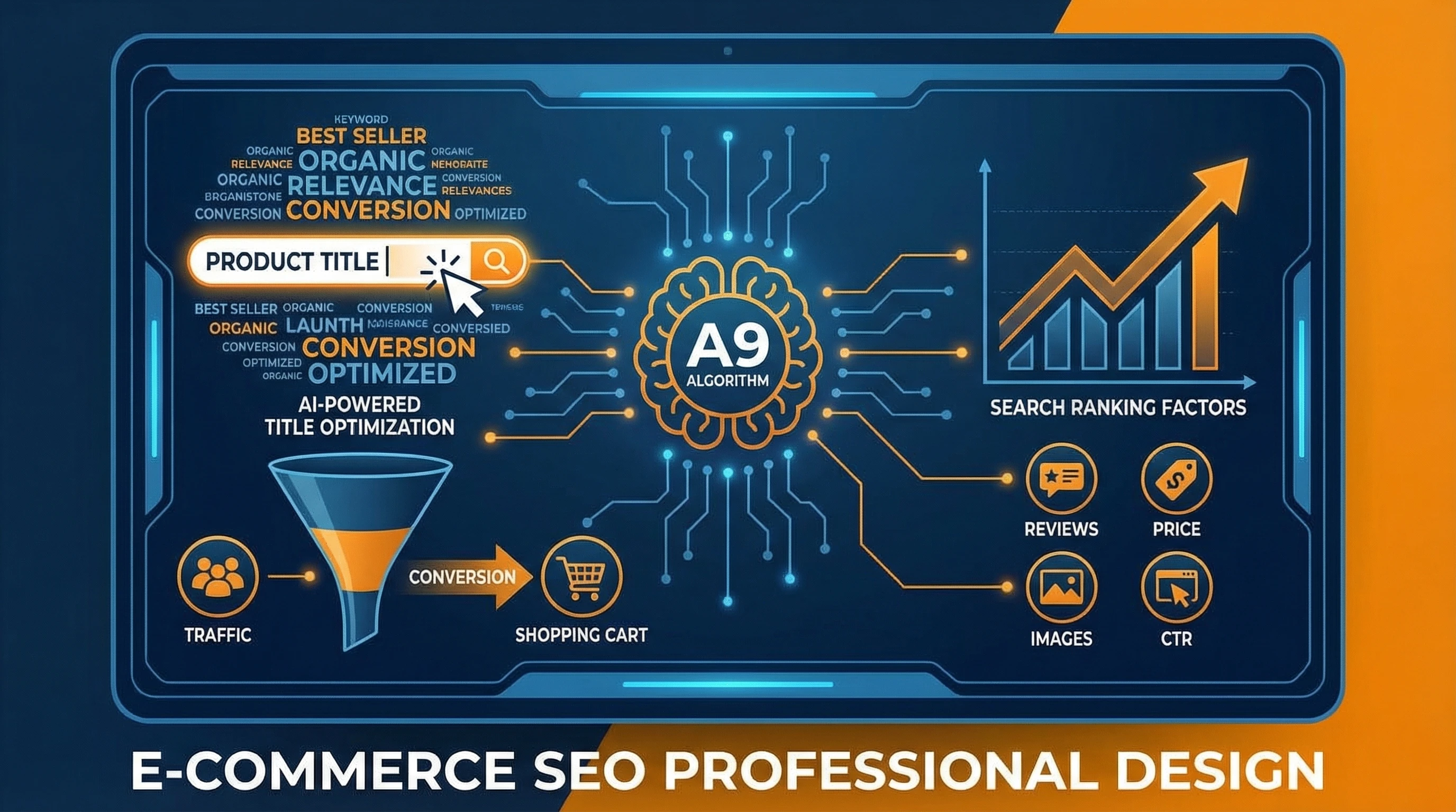 Amazon SEO Optimization via A9 Algorithm